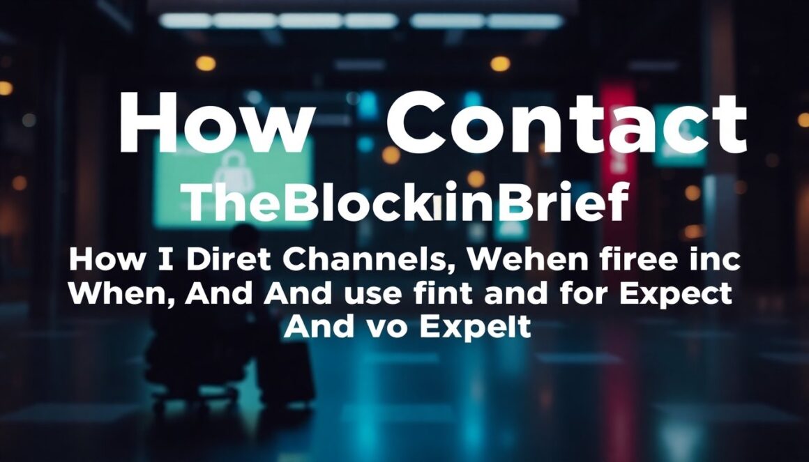 theblockchainbrief contacts